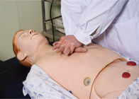 Modelo masculino con ECG, sonido de la auscultación, CPR, BP del oficio de enfermera del Lleno-cuerpo adulto avanzado