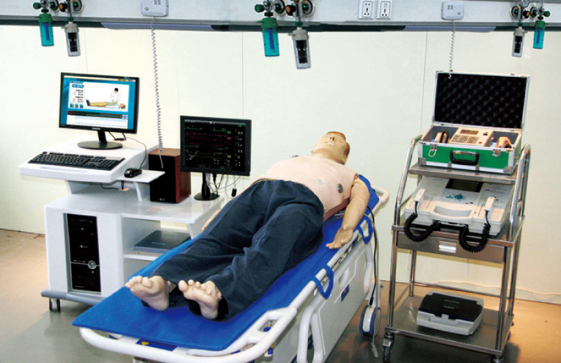El maniquí adulto del CPR del OEM/avanzó la simulación de la emergencia del cuerpo del PVC por completo -