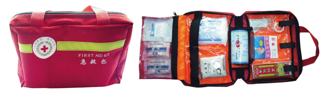 Cruz Roja Oxford y equipos de primeros auxilios de la prenda impermeable, equipamiento médico de la emergencia