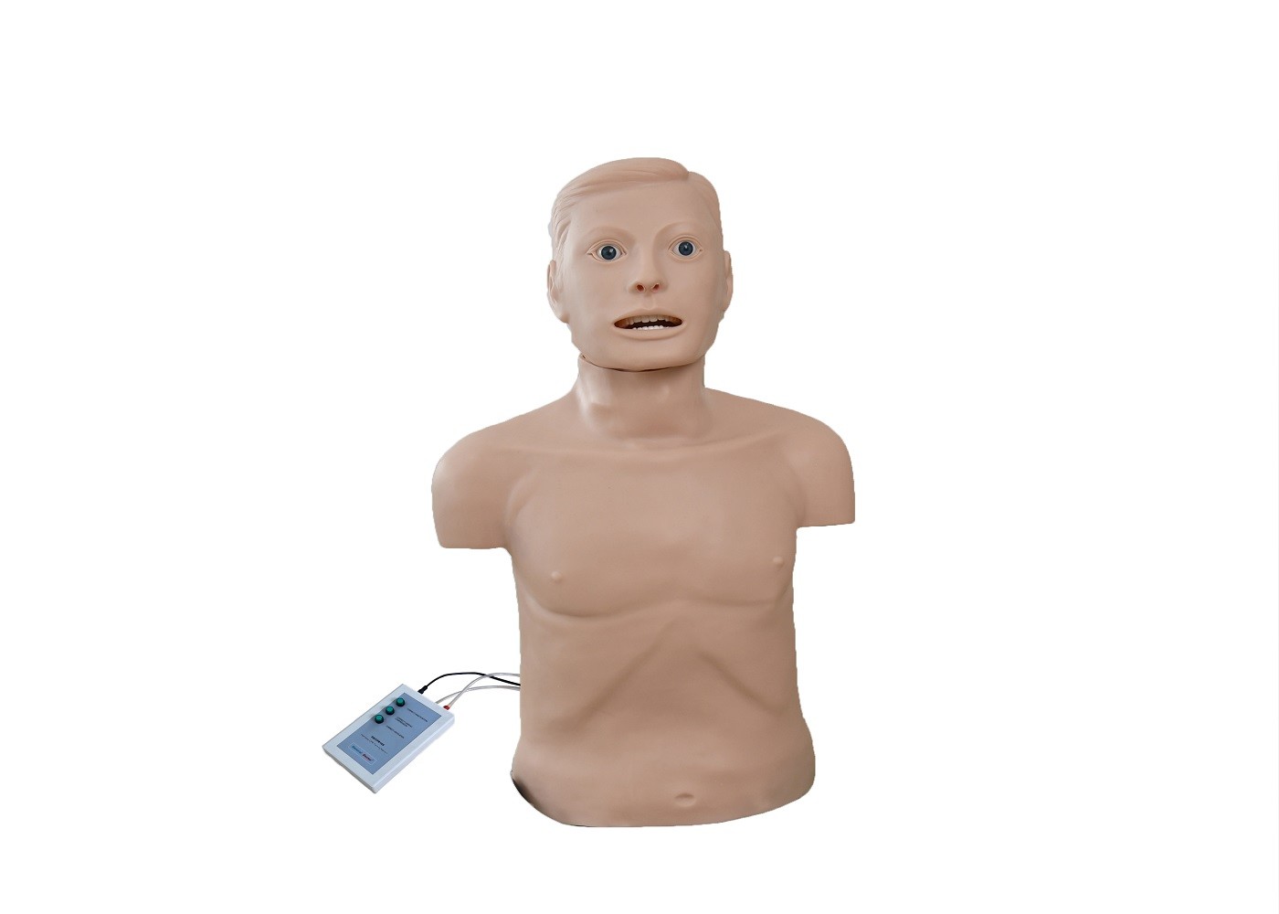 Medios maniquíes adultos de los primeros auxilios del CPR de la intubación del cuerpo