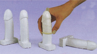 Herramienta masculina realista del entrenamiento del condón de Simulator 12pcs del modelo del pene