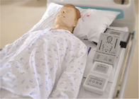 Modelo masculino con ECG, sonido de la auscultación, CPR, BP del oficio de enfermera del Lleno-cuerpo adulto avanzado